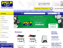 Tablet Screenshot of helpalarmes.com.br
